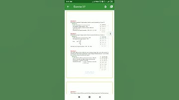 Math Class 6 Exercise 3.7 solutions