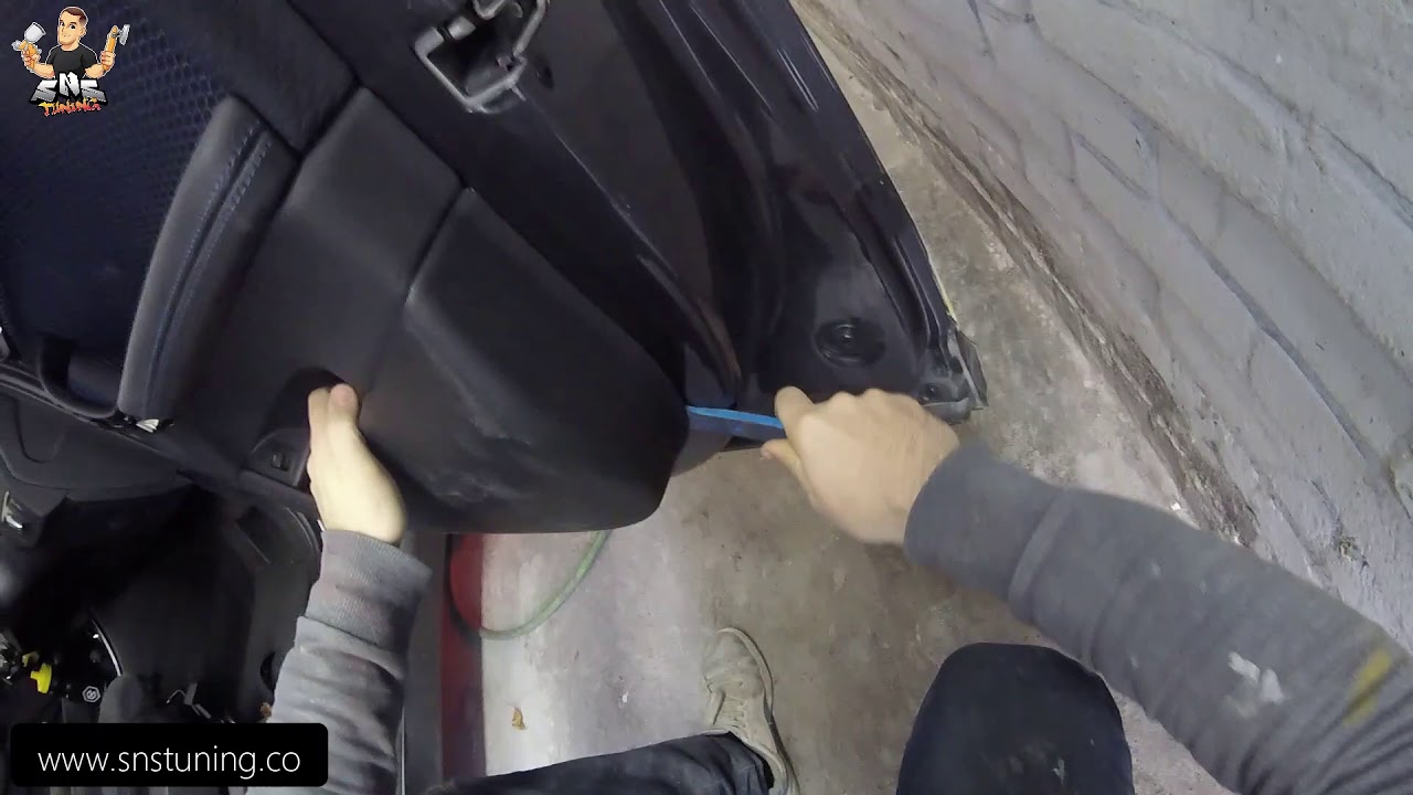 How to Remove /replace / upgrade Front Door Panel Card Bmw x1 2018 ...