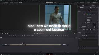 Smooth Bounce zoom Tutorial || Davinci resolve