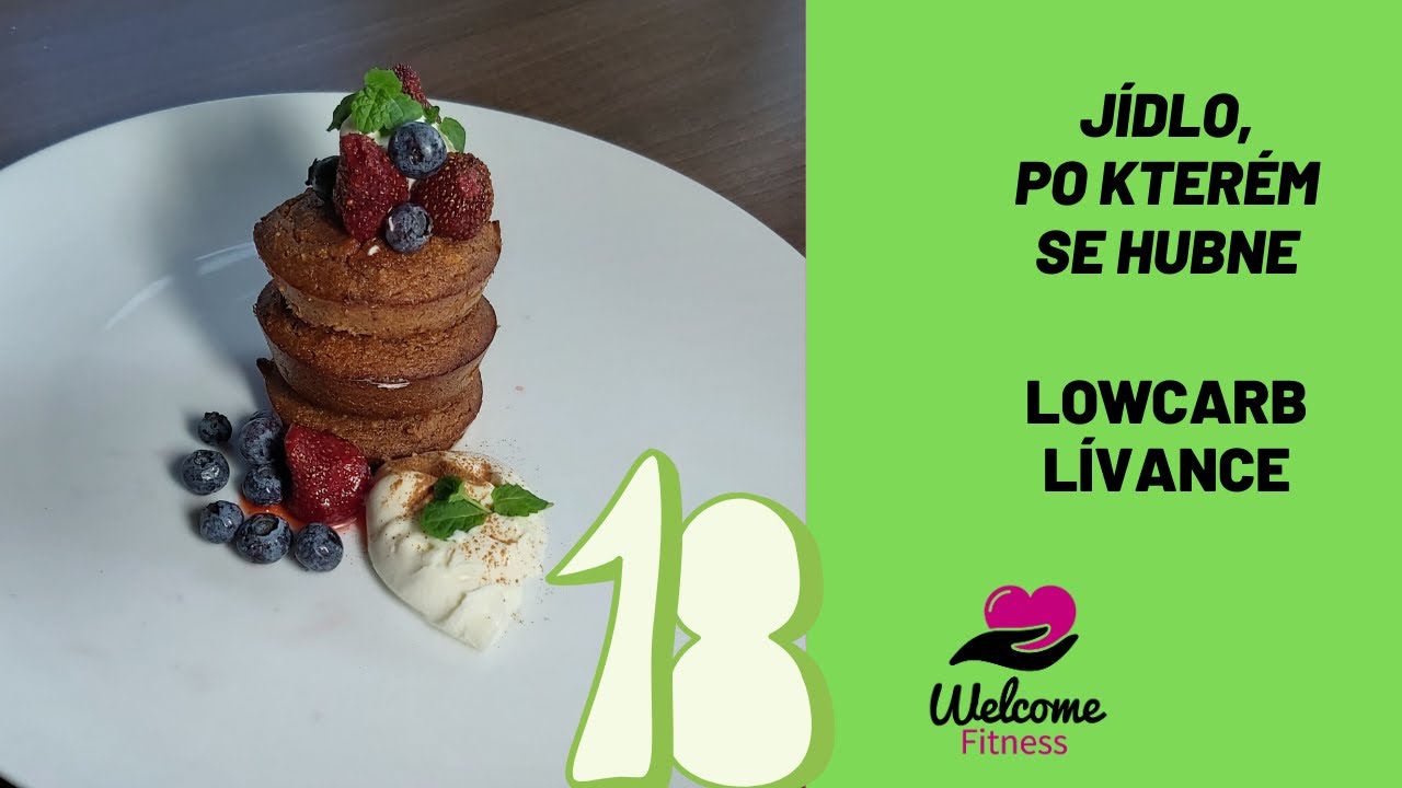 JÍDLO, PO KTERÉM SE HUBNE. KETO/LOWCARB LÍVANCE. SLADKÉ POTĚŠENÍ SE ZAKYSANOU SMETANOU A OVOCEM.