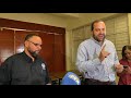 Coordinador de FEMA en Puerto Rico ofrece expresiones ante la emergencia en el sur.