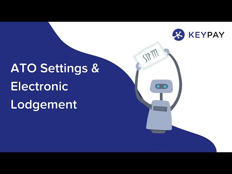 ATO Settings & Electronic Lodgement