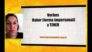 Aula Espanhol - Verbo Haber (impersonal) y Tener  +Español