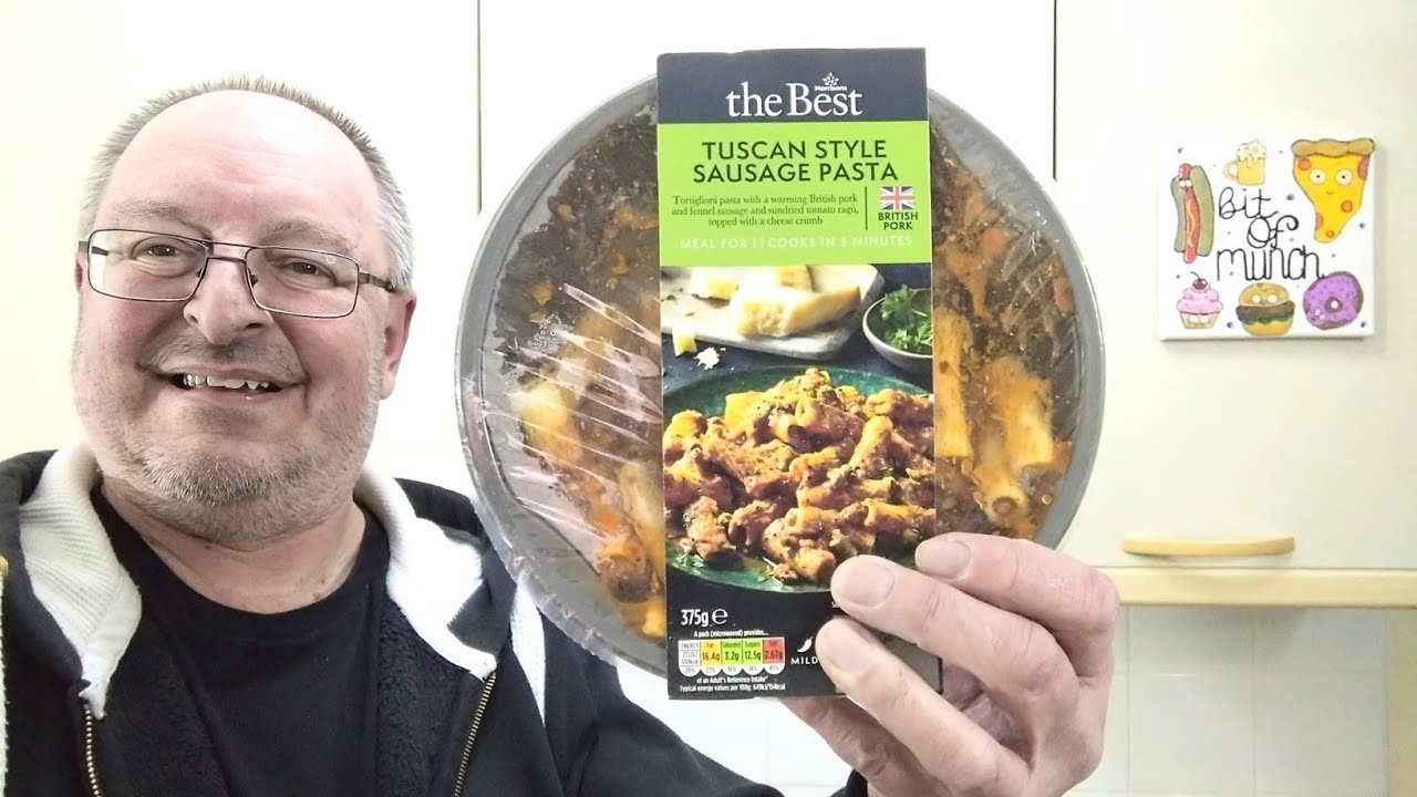 Morrisons The Best Tuscan Style Sausage Pasta ~ Food Review 