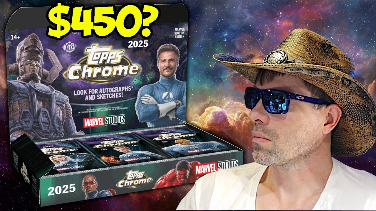 Сожаление о покупке закончилось, когда я открыл эту коробку Topps Chrome Marvel Studios.