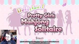 Delicious! Pretty Girls Mahjong Solitaire (Twitch Stream) screenshot 3