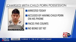 DeKalb County man charged with possession of child porn