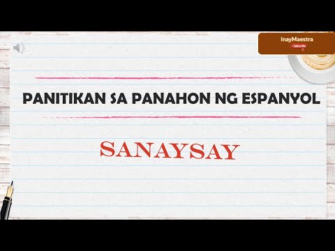 Video: Sanaysay Bilang Isang Pampanitikan At Pilosopiko Na Uri