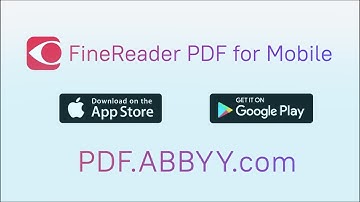 ABBYY FineReader PDF for iOS and Android – Smart Mobile Scanner