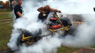 Custom made GAZ 52 tricycle Burnout 2