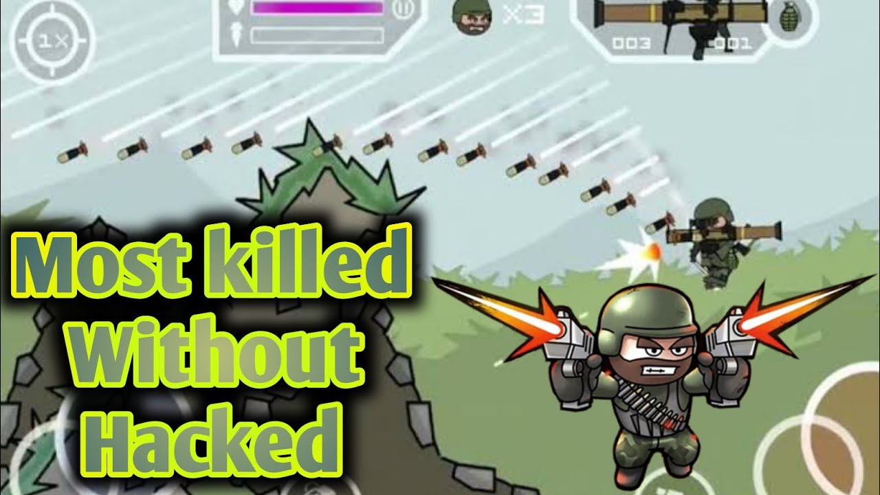 Doodle Army 2 Mini Militia Gameplay Pro Tricks No Hack