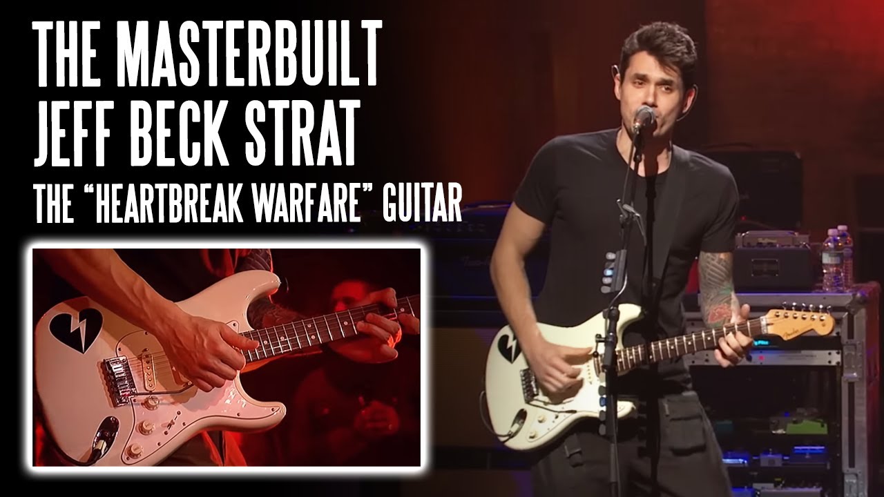 История гитары-стратокастера Jeff Beck Strat, созданной Джоном Майером, — «Heartbreak Warfare»