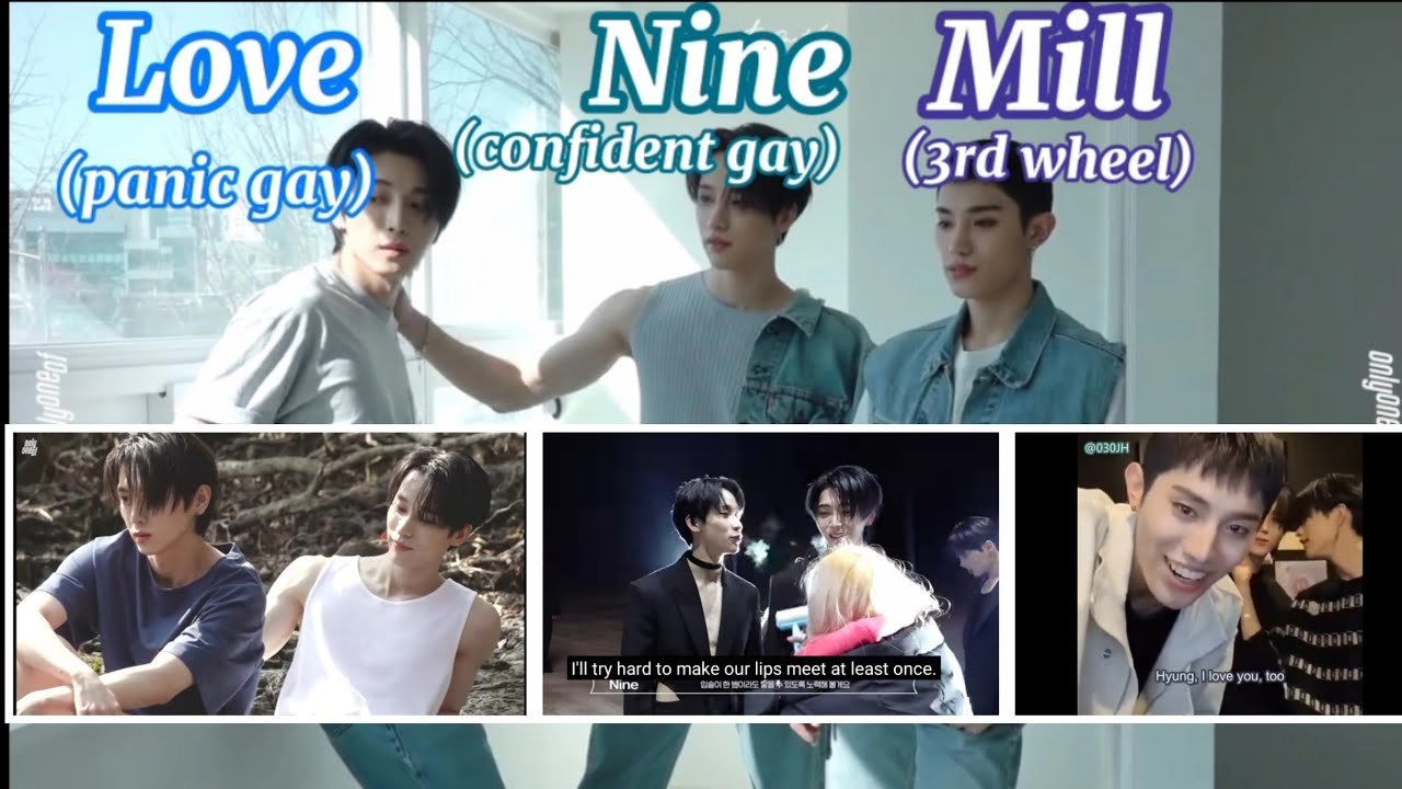 OnlyOneOf Nine and Love flirting. Mill being the 3rd wheel