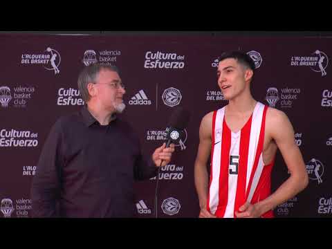 EB ANGT Valencia Interview: Alexandros Nikolaidis, U18 Olympiacos Piraeus