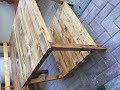 How to build outdoor table