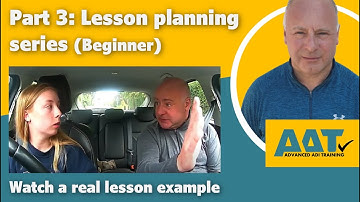 Part 3 tutorial:  Lesson planning (beginner)