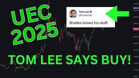 UEC STOCK - URANIUM AI INFRASTRUCTURE PLAY BEING SLEPT ON ($12 TARGET)