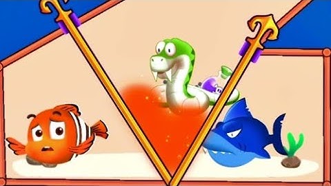 Save the fish game 🐟 pull the pin Gameplay Walkthrough hard game - 024