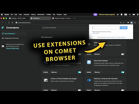 How To Download & Install Extensions On Perplexity AI Comet Browser!