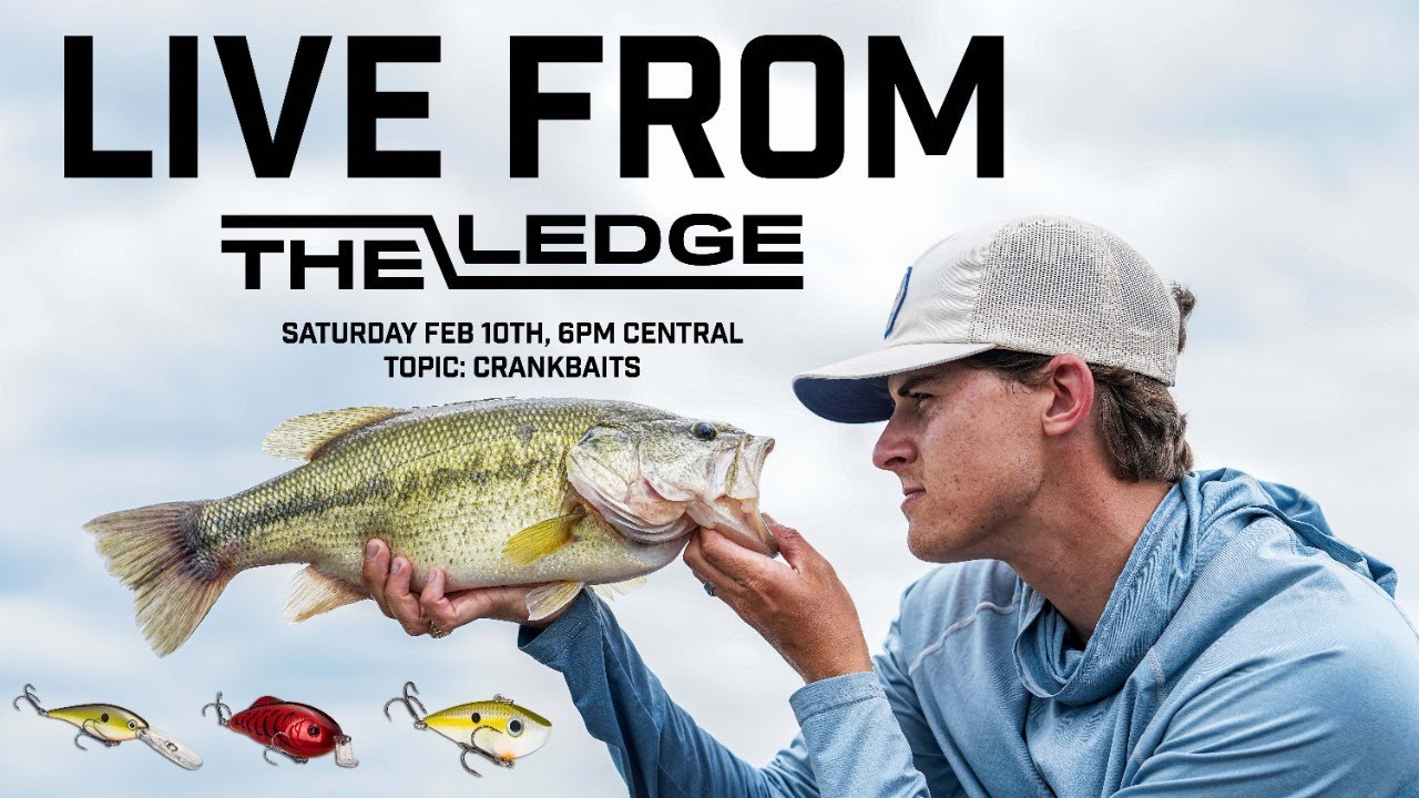 Crankbait Fishing: Live From THE LEDGE (REPLAY) 