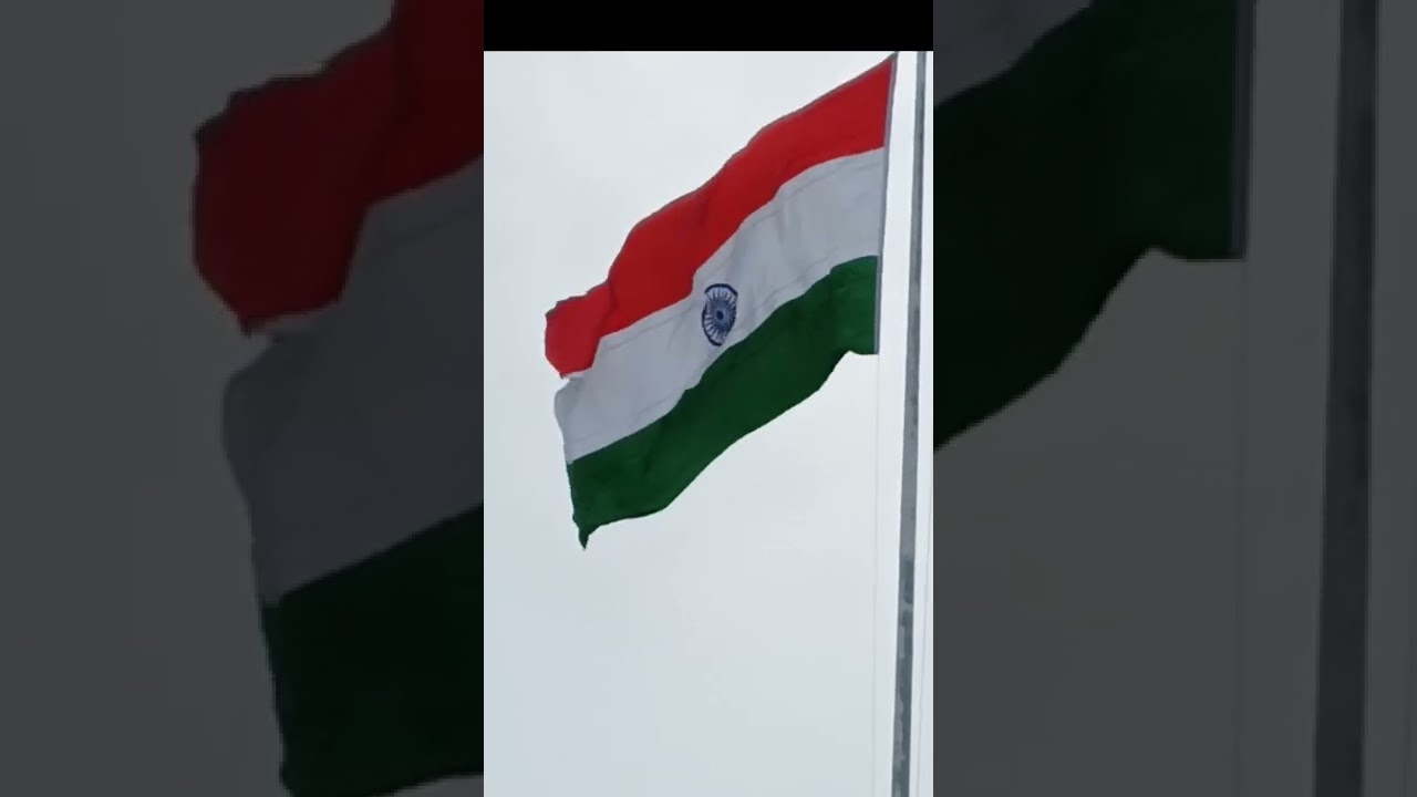 Indian flag flying video new shorts video