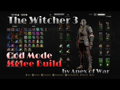 The Witcher Best Death March Build The Witcher Best Death March Build