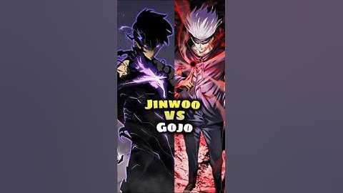 Sung Jin-Woo vs. Gojo Satoru  who would win? #shorts #anime #sololevelingedit