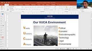 Strategic Planning in a VUCA Business Environment (4/28/20)