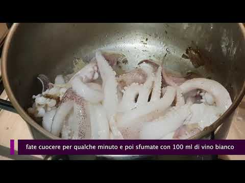 Video: Calamari Ripieni Di Funghi