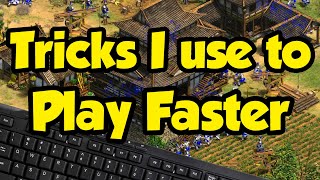 10 Tricks I use to play faster [AoE2]