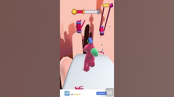 Blob Runner 3D GamePlay (IOS, Android) HD #Shorts