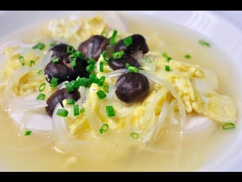 [Thai Food] Kai Nam Ana-Mai (Healthy Egg Soup)