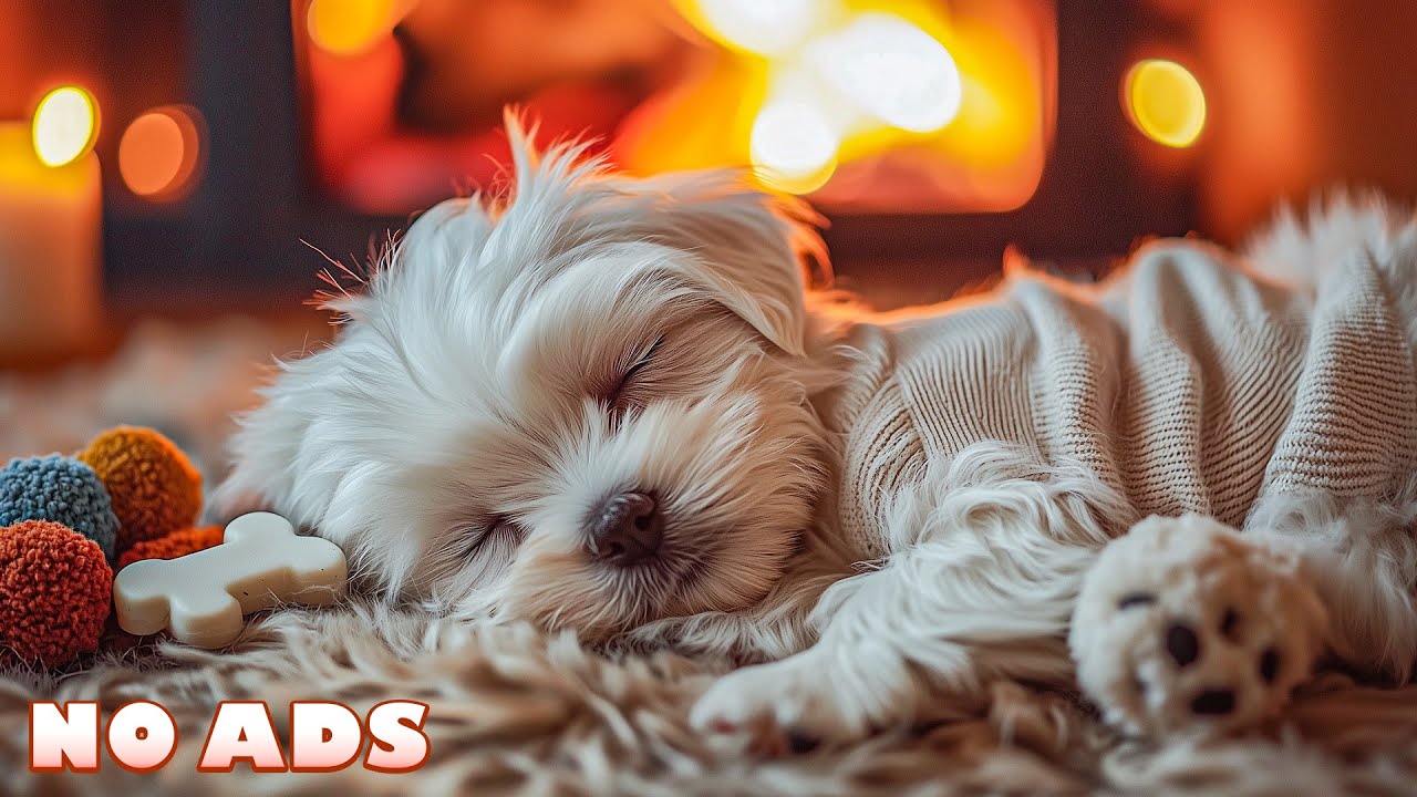 12 часов успокаивающей музыки для собак 🐕‍🦺, музыка для исцеления и сна 🐶, когда пес один дома