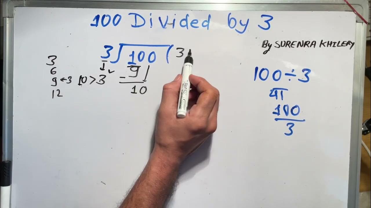 100 Divided By 3 Divide Kaise Karte Hain Bhag Karna Sikhe In Hindi 100-divided-by-3-divide-kaise-karte-hain-bhag-karna-sikhe-in-hindi