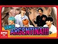 Idol coreano reacciona a actrices argentinas | HolaCorea