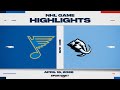 NHL Highlights | Blues vs. Mammoth -  April 16, 2026