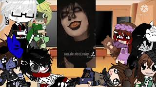 creepypastas react to laughing jack//read description//