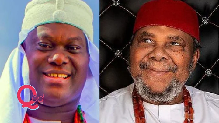 Pete Edochie shakes Ooni of Ife at Elizabeth Jack-Rich’s birthday dinner