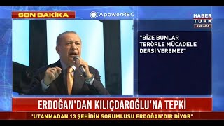 Hurbaşkanından Kılıçdaroğluna Terbiyesiz Herif