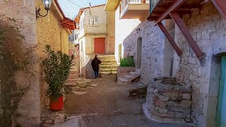 Valtetsiniko, GREECE - Traditional Village Stroll at 1150 m