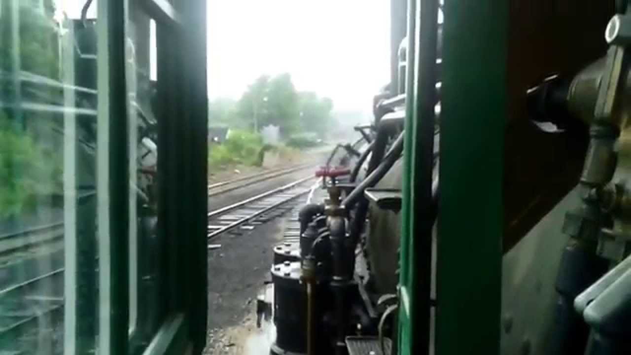 Hocking Valley Scenic Railway Steam Locomotive #3 Cab Ride - YouTube