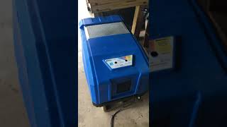 Dehumidifier exhaust fan spinning backwards?