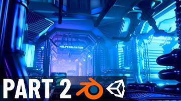 Building a Sci-Fi Corridor (Blender and Unity) - Part 2