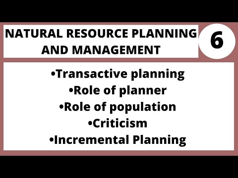 Video: Hva er transaktiv planlegging?