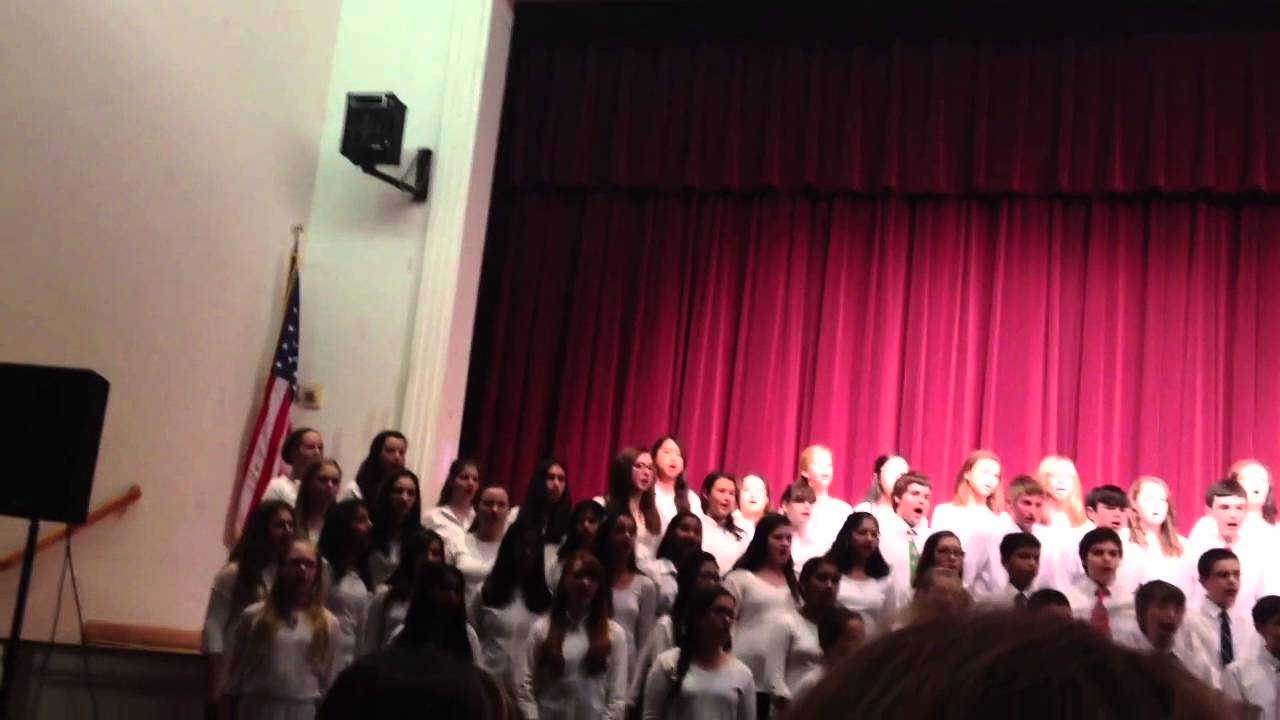 Gibbons middle school A Winter Concert 2013 YouTube