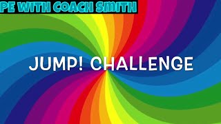 JUMP CHALLENGE! 3 Min workout of nonstop JUMPING! Great lead up to jump rope!