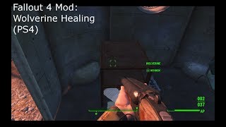 Fallout 4 Mod: Wolverine Healing (PS4)