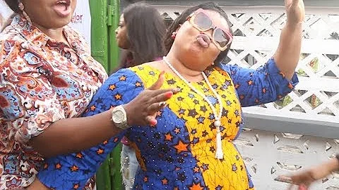 Ayo Mogaji & Dayo Amusa Helps Liz Da Silva Sell her clothes at D opening of her Boutique