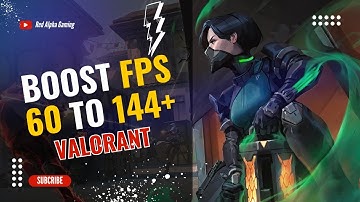 How to BOOST FPS in VALORANT 2024!