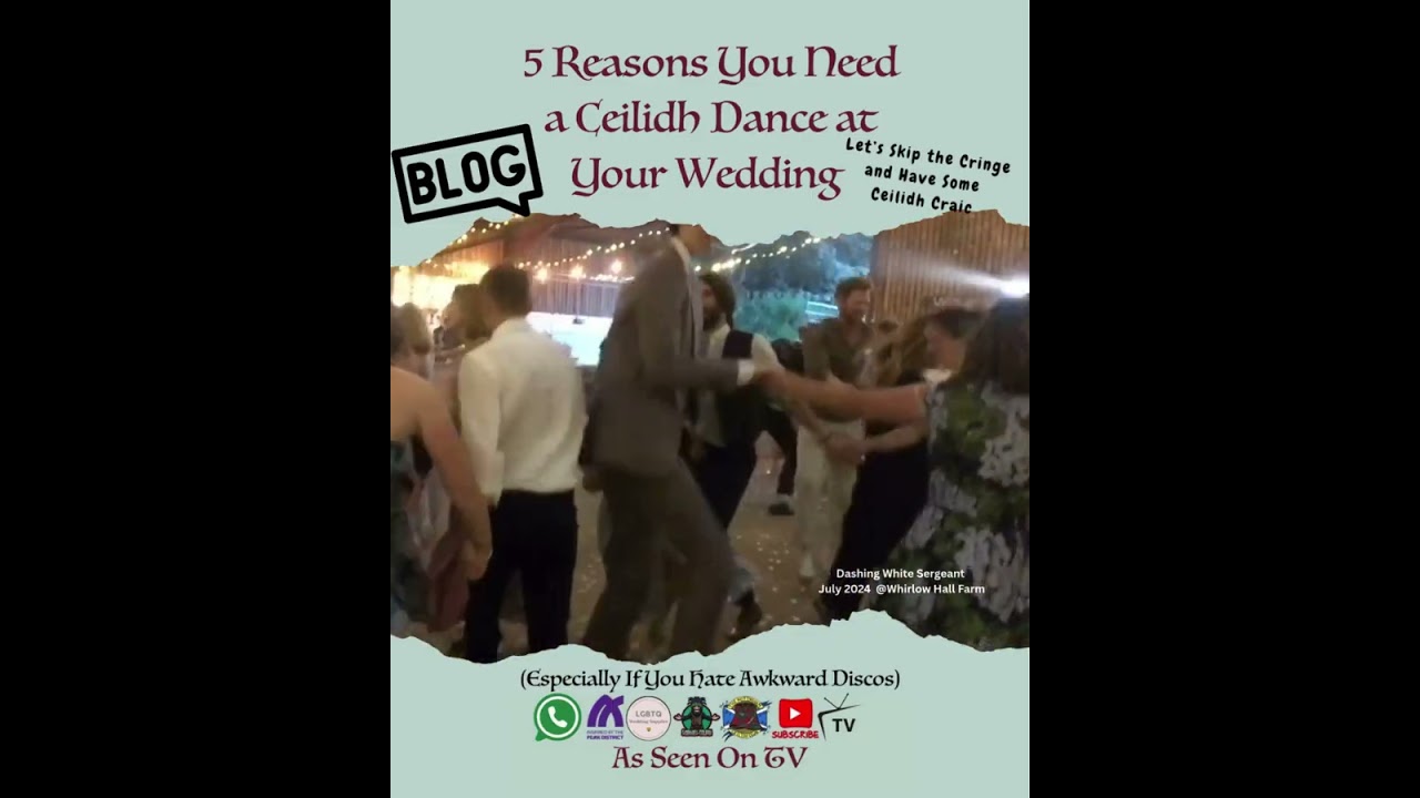 Why a Ceilidh Beats a First Dance EVERY. SINGLE. TIME.